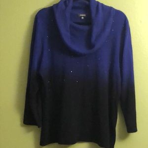 Elementz Ombré Sweater Embellished Stones XL